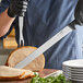 Schraf™ 14" Smooth Edge Slicing Knife with TPR grip Handle with Blade Guard