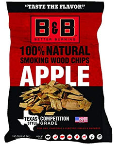 B&B Apple Smoking Wood Chips 180 cu. in
