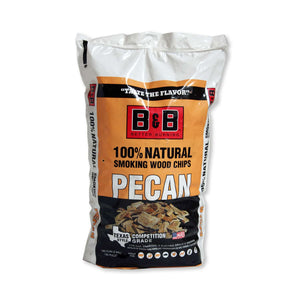 B&B Pecan Smoking Wood Chips 180 cu. in