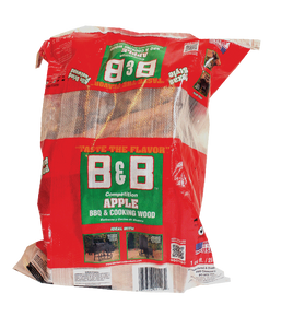 B&B Apple BBQ/Cooking Wood logs 1 cu ft 11kg