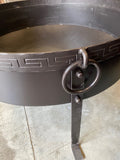 DUBAI STEEL WOOD FIRE BOWL 90CM