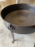 DUBAI STEEL WOOD FIRE BOWL 90CM