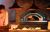 Prometeo Commercial Wood Pizza Oven Built in counter top