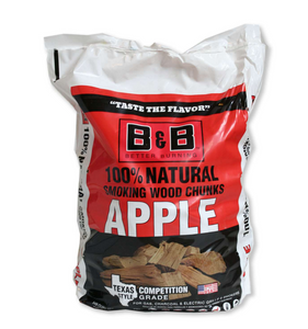 B&B Apple Smoking Wood Chunks 549 cu. in. 4kg