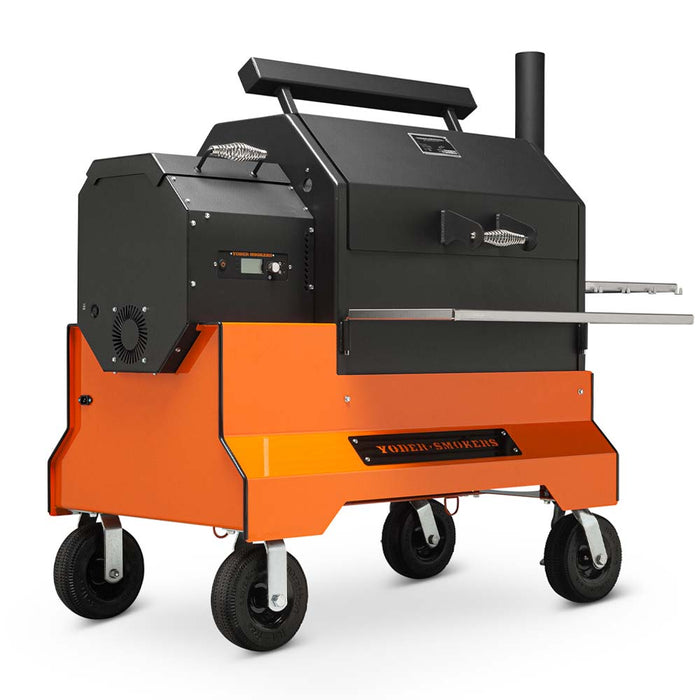 YS640S Yoder Smokers with Yfi. COMPETITION PELLET GRILL