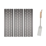 GRILL GRATES® WITH TOOL ALUMINUM GRILLING GRATES & SPATULA