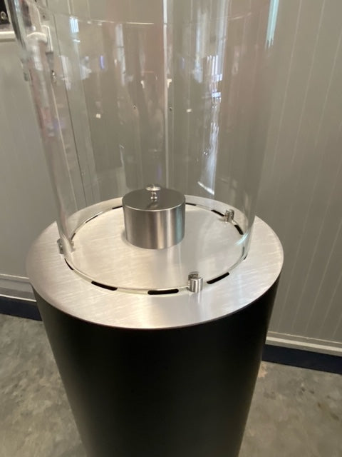 TOTEM 50cm portable outdoor bioethanol fireplace.