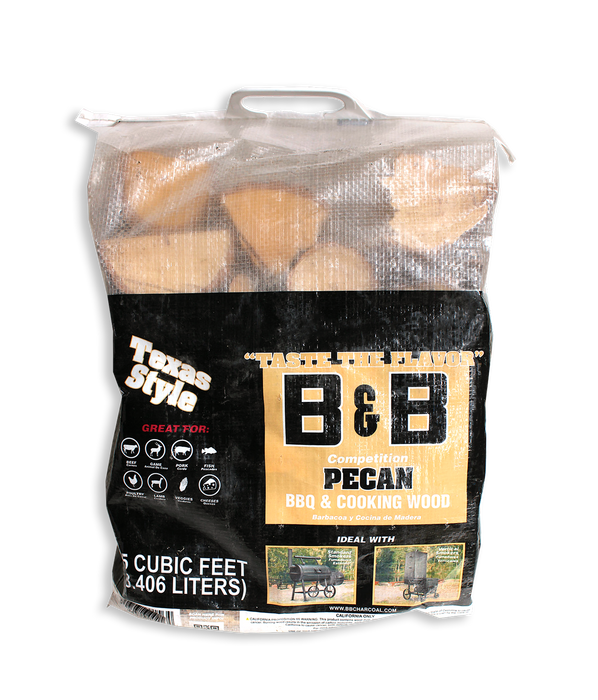 B&B Pecan BBQ Cooking Wood 12KG